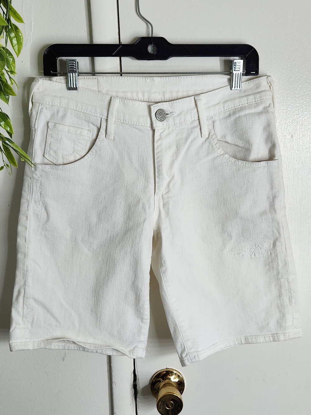 ✨ True Religion White Denim Shorts | True Religion  White Denim Jean Shorts🌴☀️